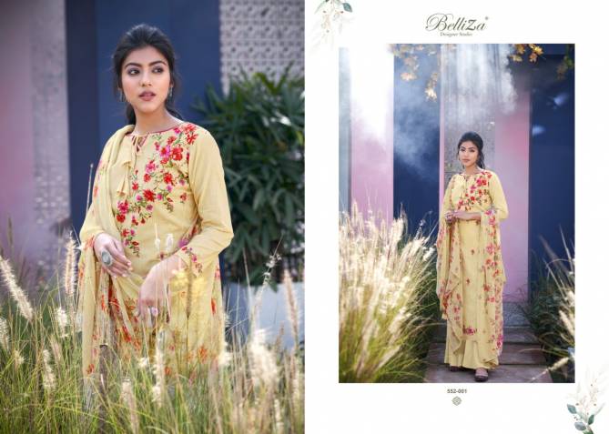 Belliza Helix 2 Pure Cotton Digital Print Latest Fance Designer Dress Material Collection